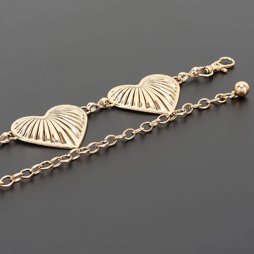 Vintage Heart Chain Belt - GD