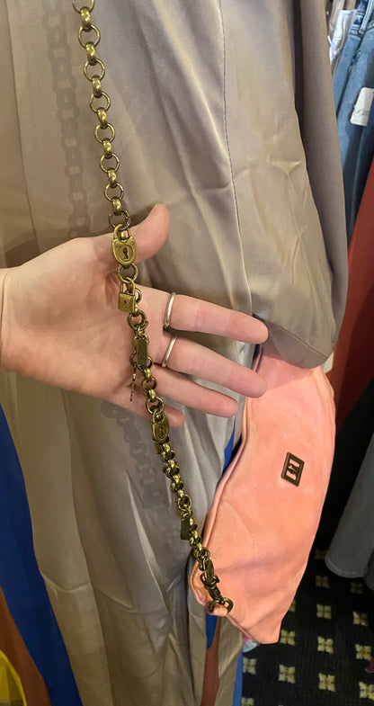 Wallace Chain Crossbody - Pink
