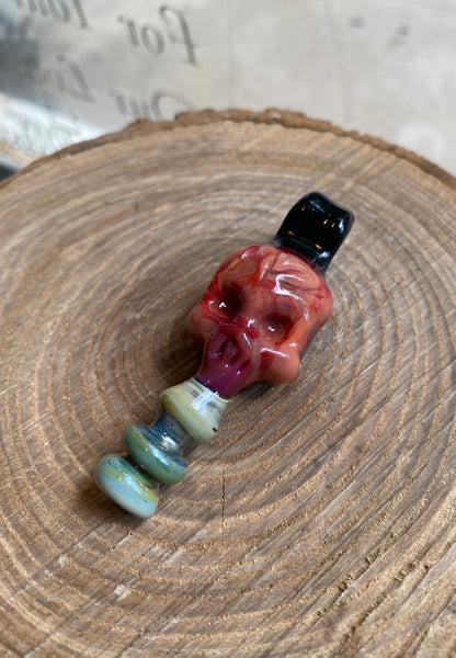 Red Skull w/ Spine - TG04*