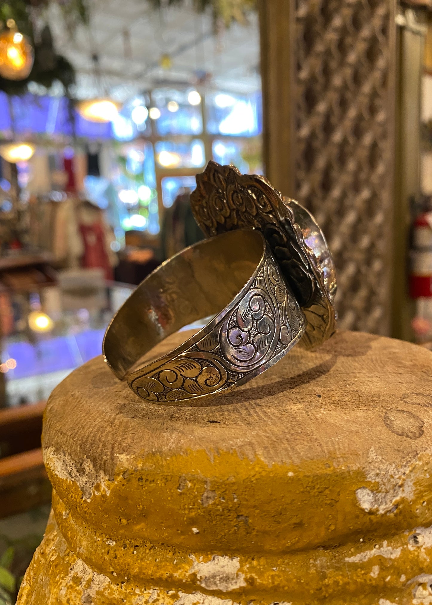 Bone Skull Cuff Bracelet (1)