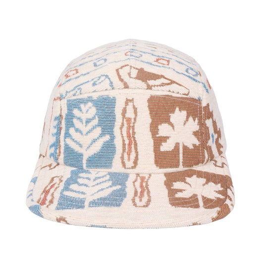 Nature Inspired 5 Panel Hat - Beige