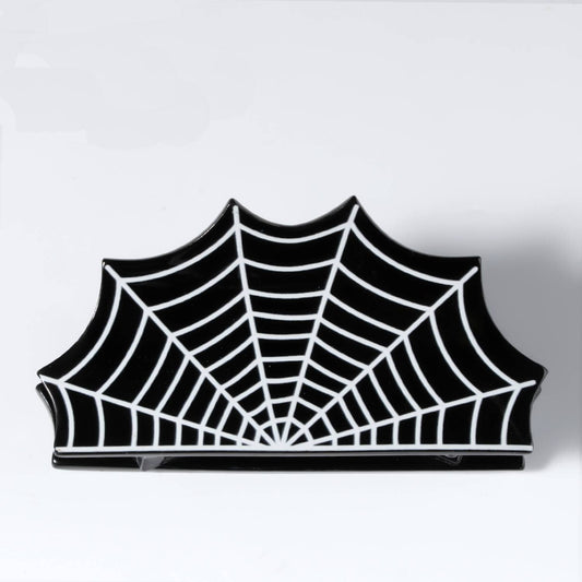 Spider Web Halloween Hair Claw