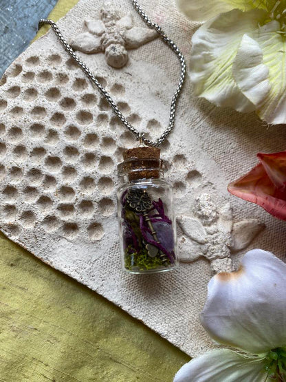 Witch Jar Necklace #3 #IV27