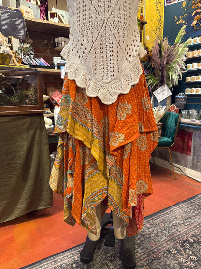 Kantha Pixie Skirt 0125 141