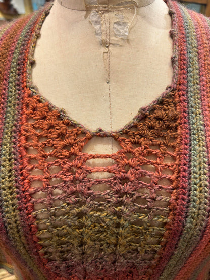 Cropped Multi-Colored Sweater* #6