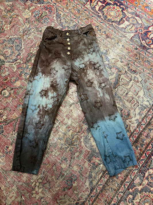 Custom Dyed Star Pants* #4
