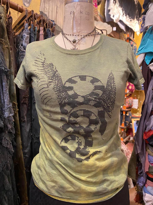 Winged Serpent Graphic T-shirt #2