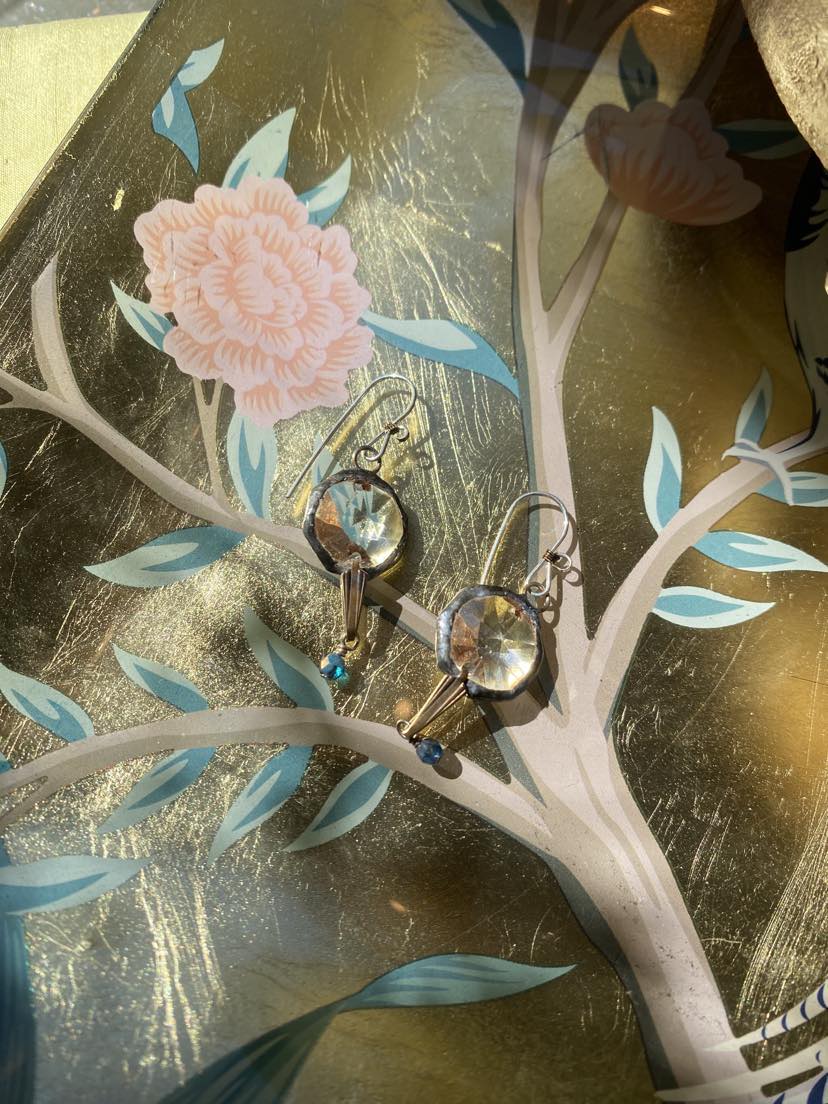 Chandelier Crystal Earring* E220