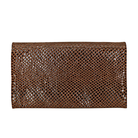Gio Handcrafted Leather Wallet - Brown