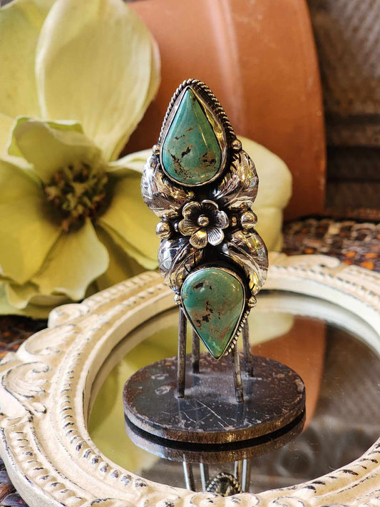 Double Turquoise Ring 2