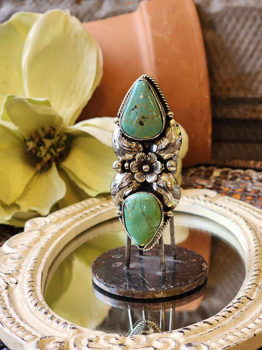 Double Turquoise Ring 1