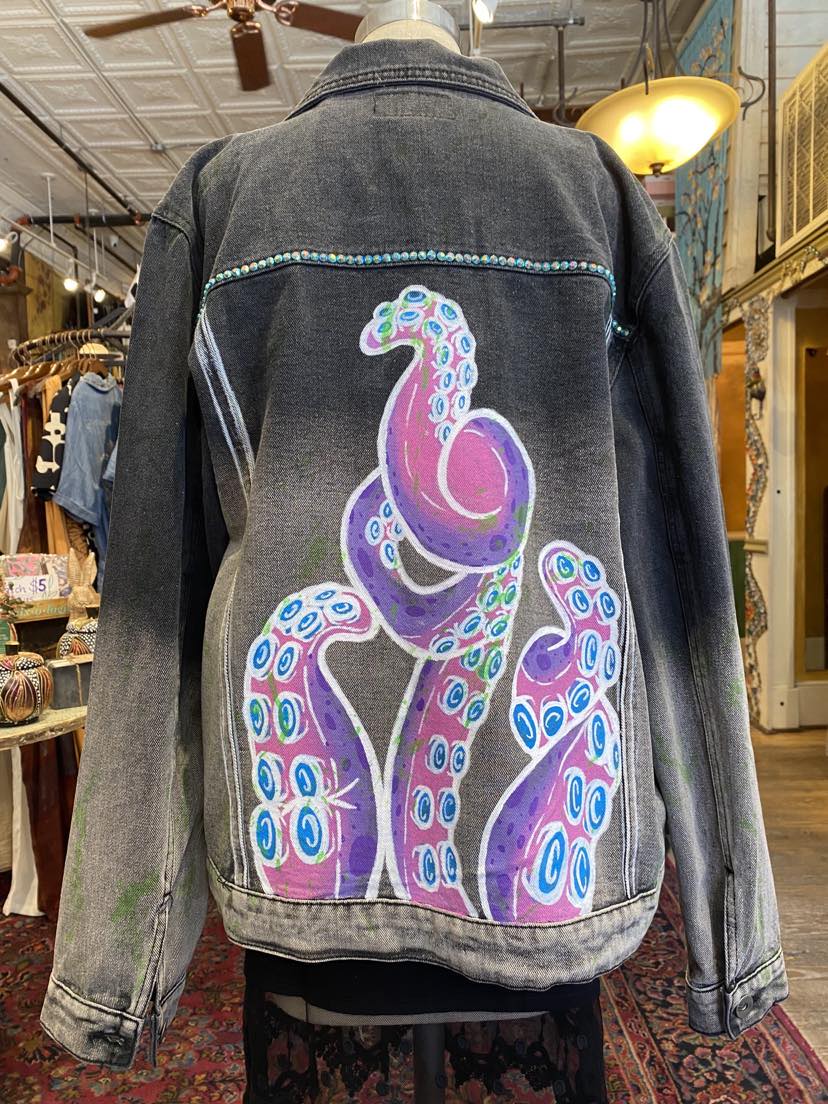 Octopus Denim Jacket