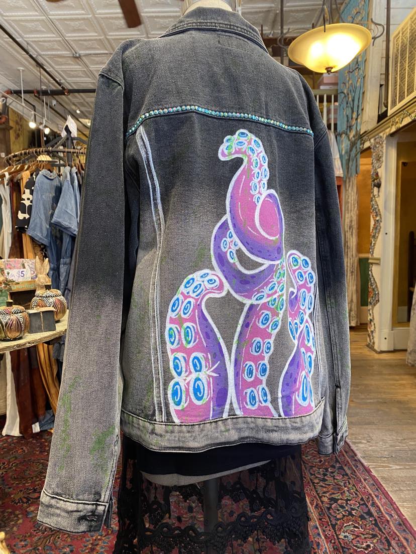 Octopus Denim Jacket