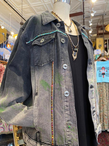 Octopus Denim Jacket