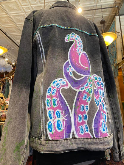 Octopus Denim Jacket