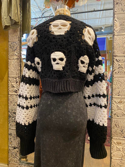 Crochet Skull Cardigan* #41