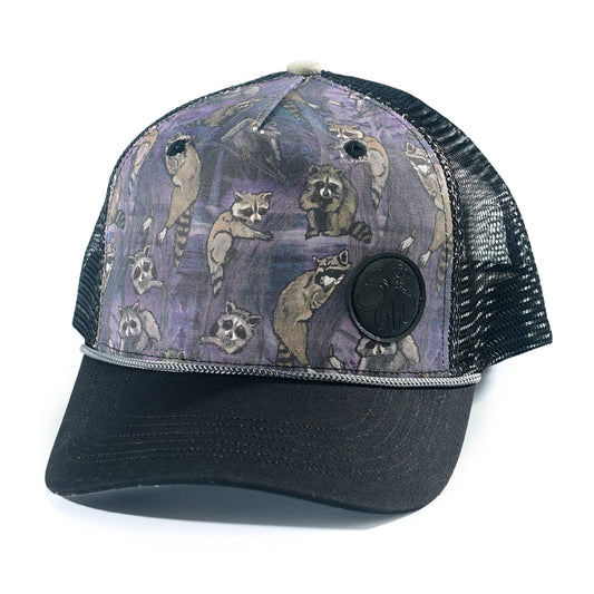 Shadow Bandits (Raccoons) Recycled Trucker Hat