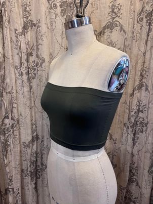 Seamless Tube Top - Olive