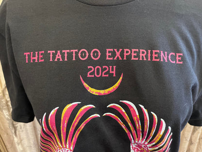 Tattoo Experience 2024 Printed Crew Neck T-Shirt