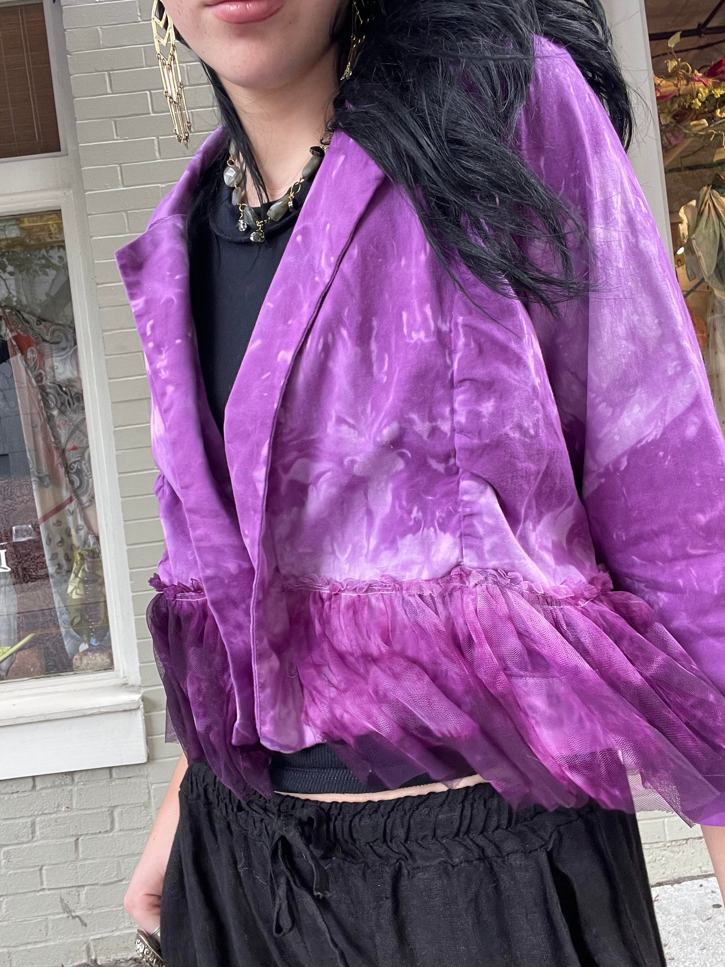 Custom Dyed Short Collared Jacket* #4