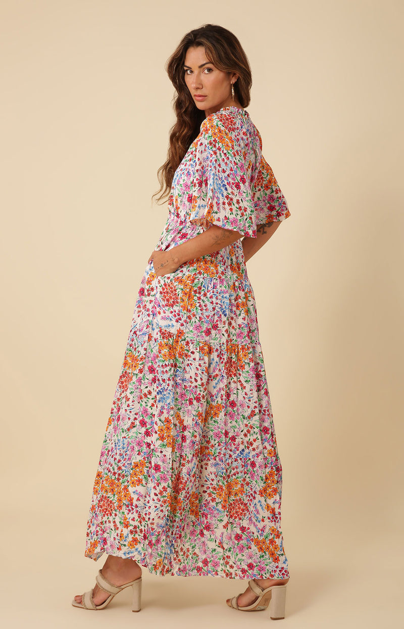 Lia Maxi Dress - Pink