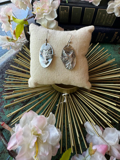 Doves With Olive Branch Earrings *724SE42