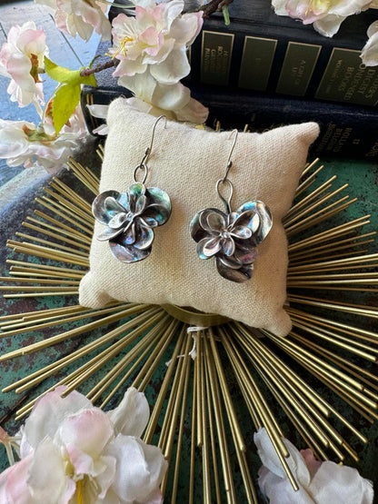 Large 3D Flower Earrings *724SE40