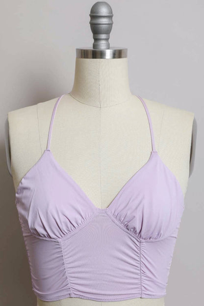 Ruched Bralette - Multiple Colors