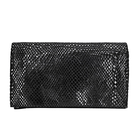 Gio Handcrafted Leather Wallet - Black