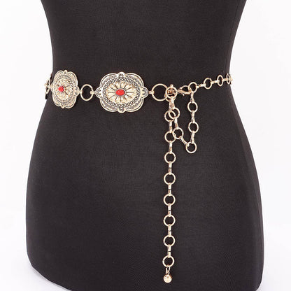 Ornate Disc Chain Belt - RDGD