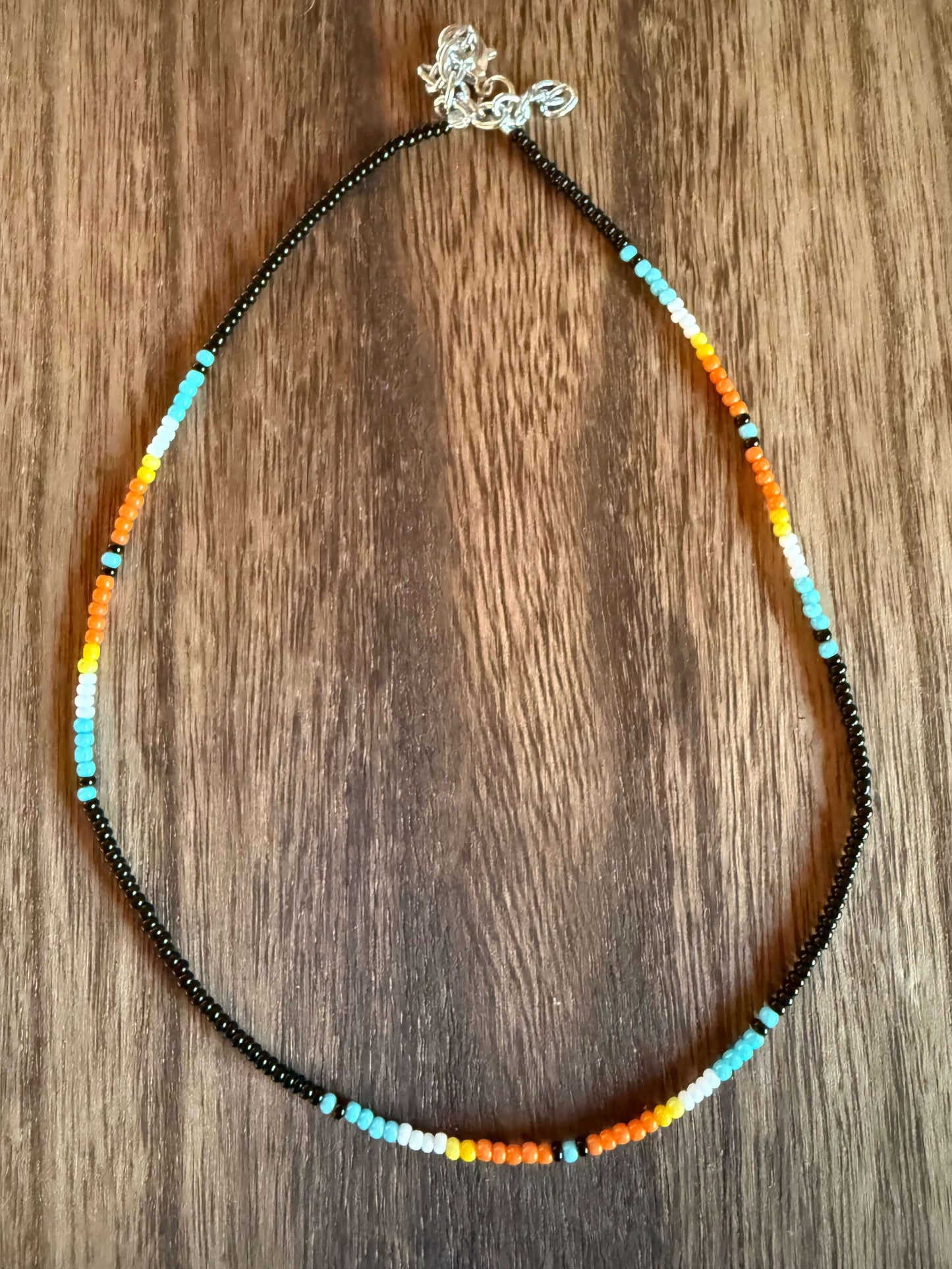 Rodeo Nights Beaded Choker Necklace