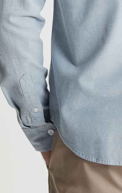 Classic Oxford Long Sleeve Shirt - Light Blue