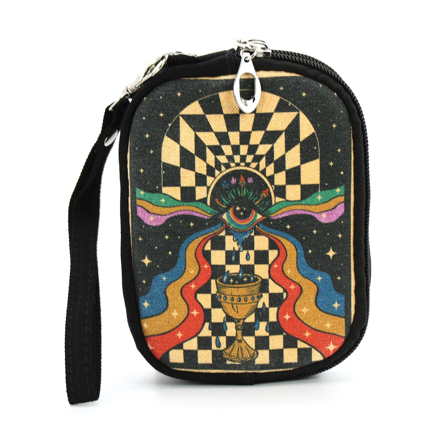 Psychedelic Padded Wristlet - Trippy Eye