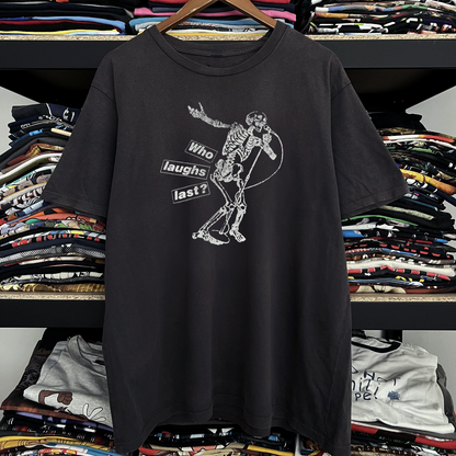 1997 Rage Against The Machine Who Laughs Washed Black T-Shirt