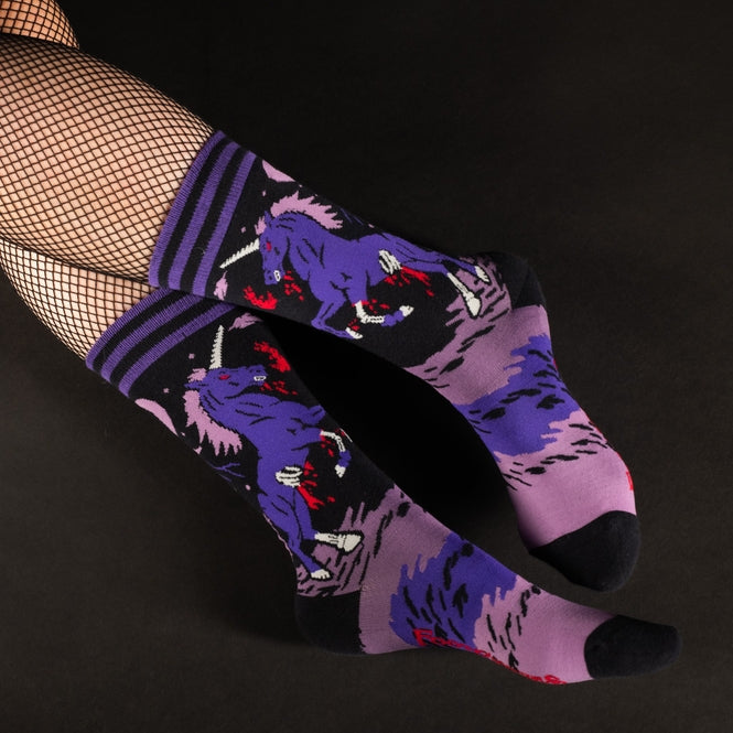 Evil AF Unicorn Socks - La De Da