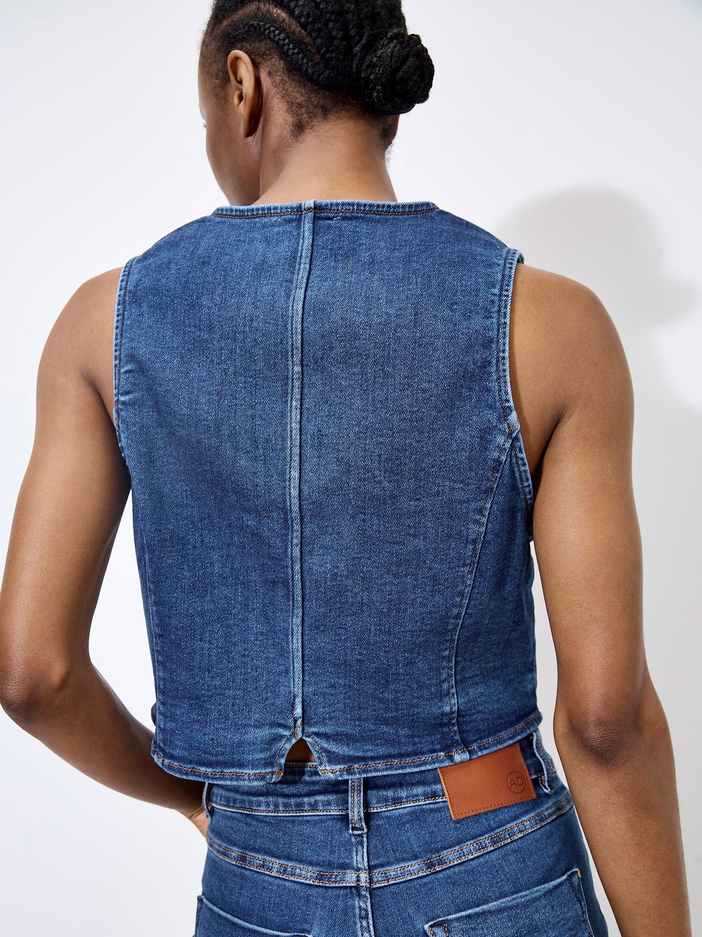 Denim Waistcoat - Blue