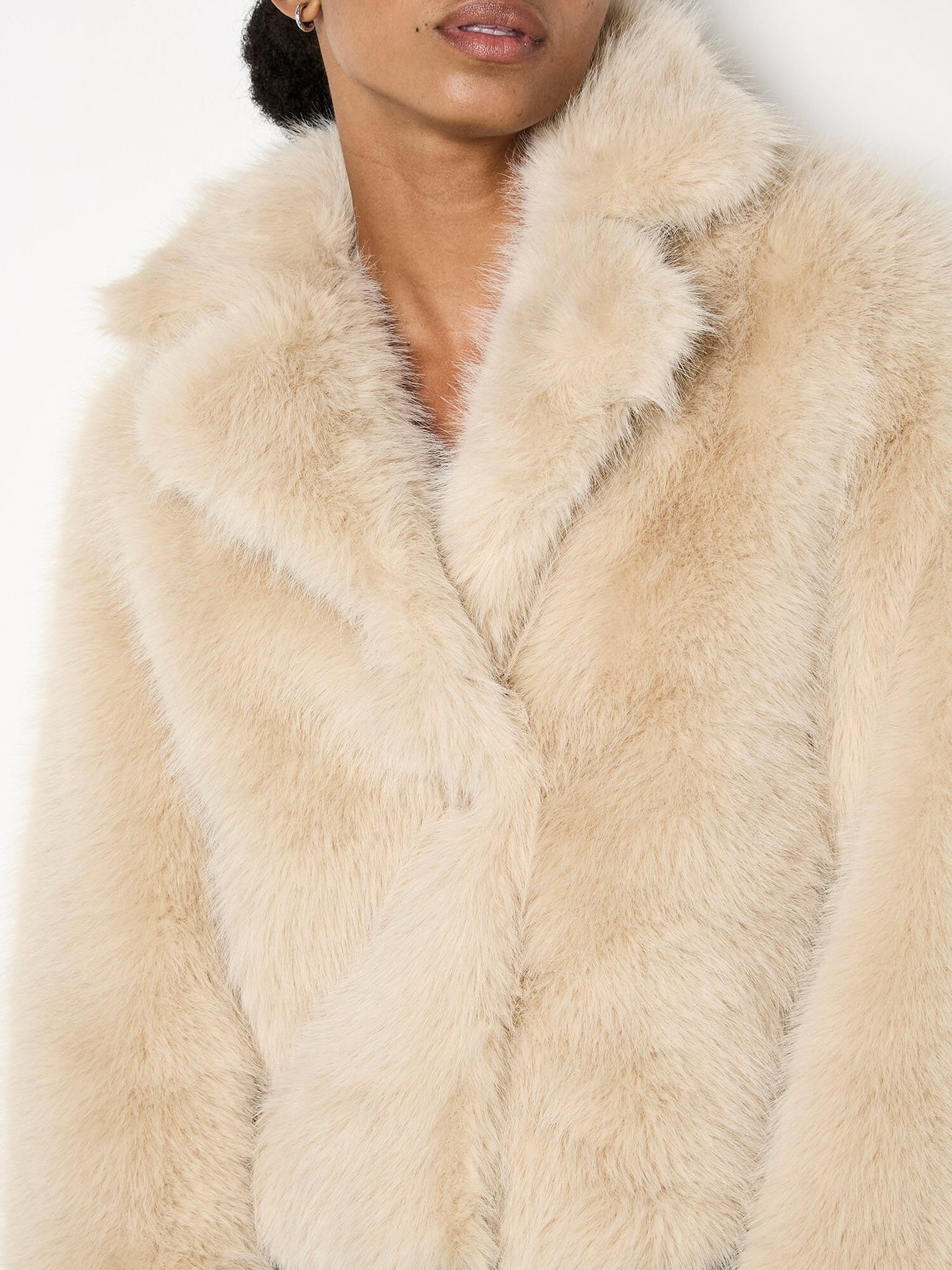 Fur Collar Short Coat