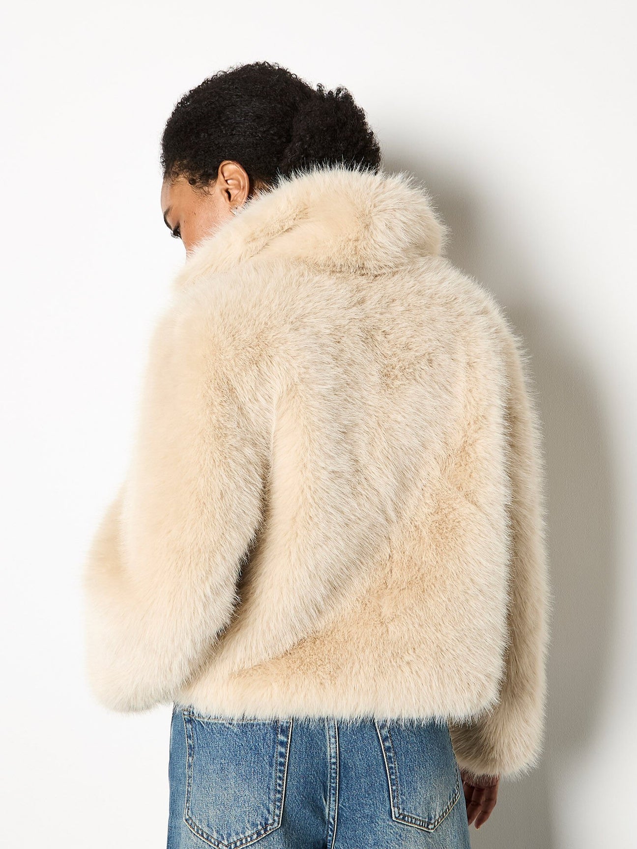 Fur Collar Short Coat