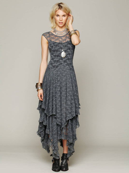 Stevie Witch Dress - Gray
