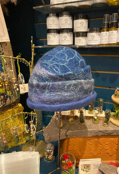 Blue Cloche Hat * #19