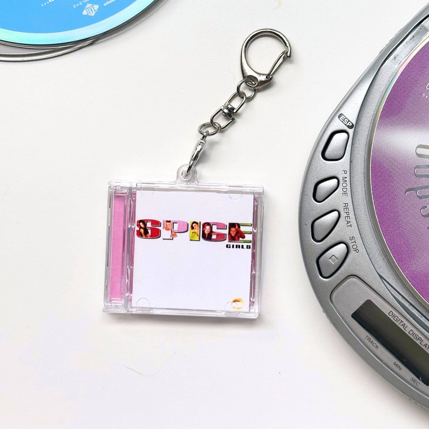'Hit Clips' Mini CD Case Keychain - Spice Girls - Wannabe