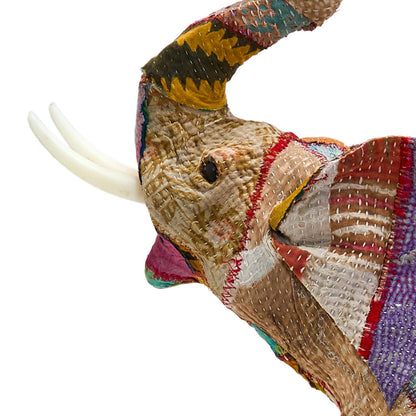 Patchwork Standing Elephant - Small