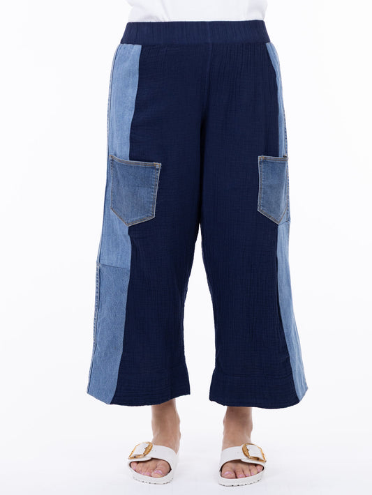 Wisteria Pant - Navy