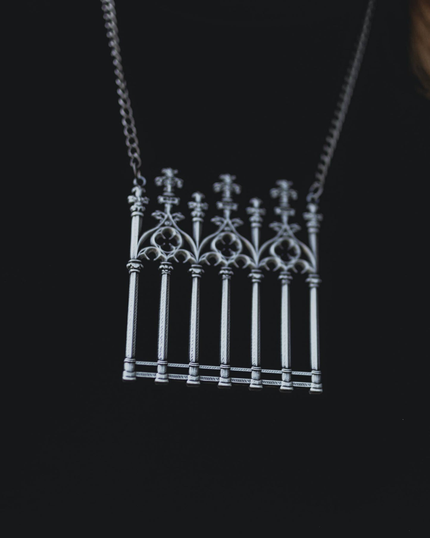 Cemetery Gates Necklace