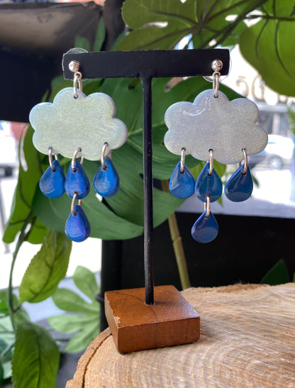 Blue Iridescent Clouds *E25