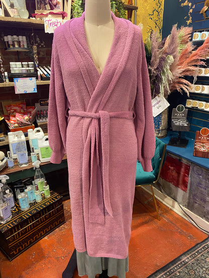 Custom Dyed Robe - Pink