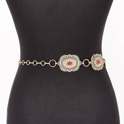 Ornate Disc Chain Belt - RDGD