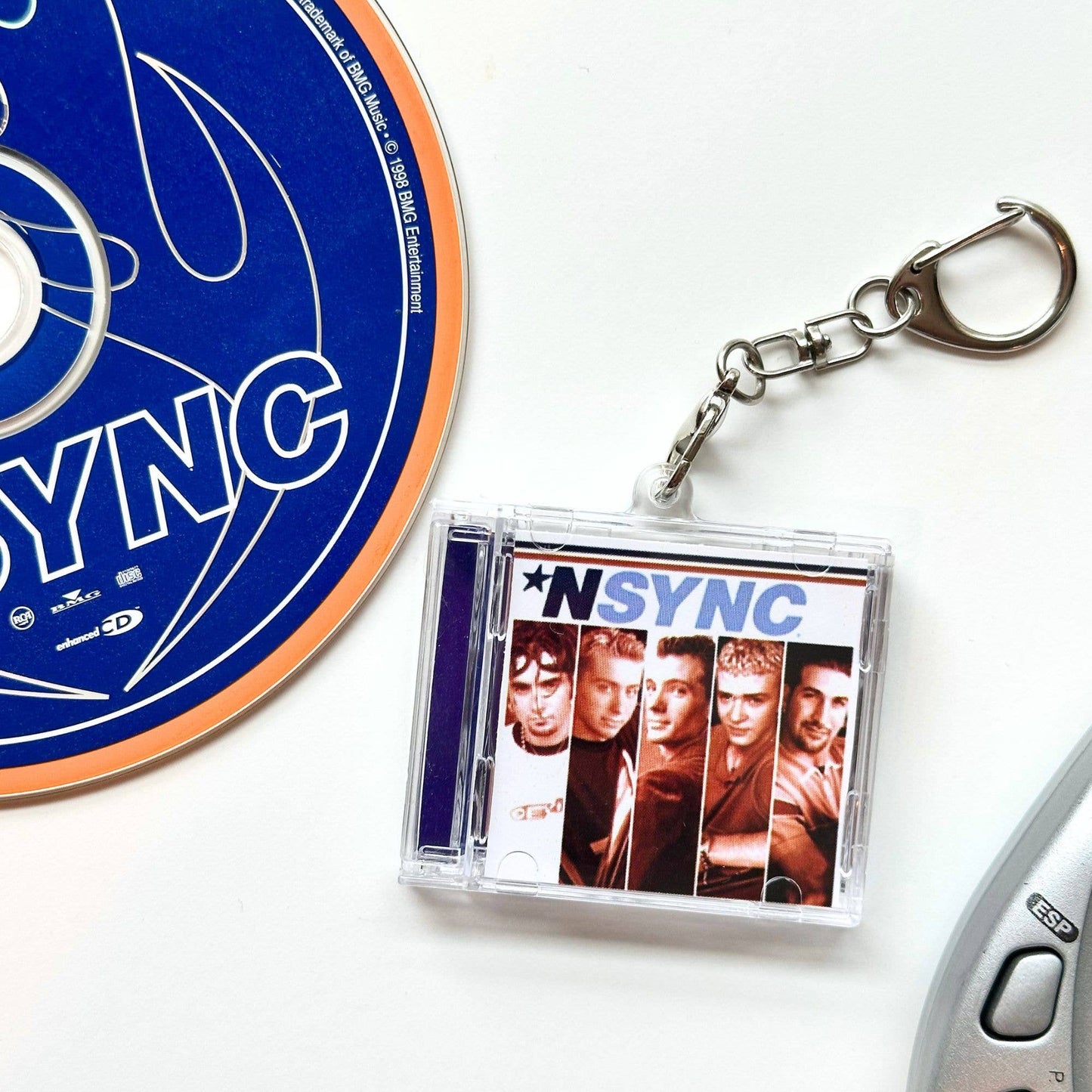 'Hit Clips' Mini CD Case Keychain - NSYNC 1 - I Want You Back