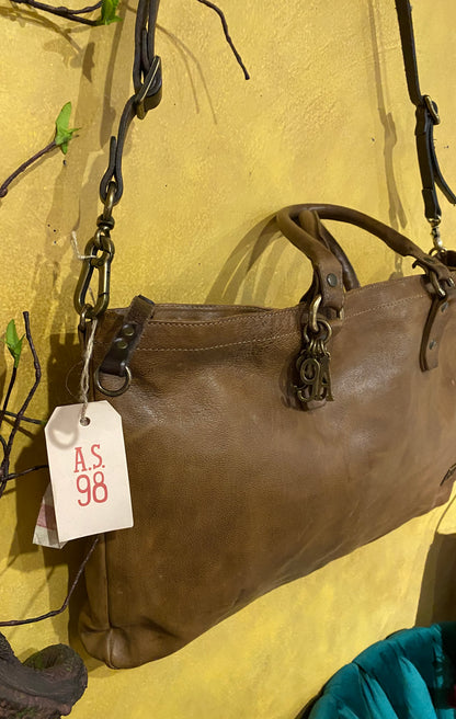 Hallman Leather Bag - Camel
