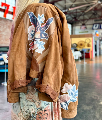 'Put A Bird On It' M. Leather Jacket - Monica Moses*